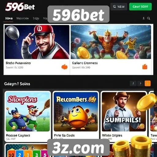Novidades na plataforma de jogos da 596bet